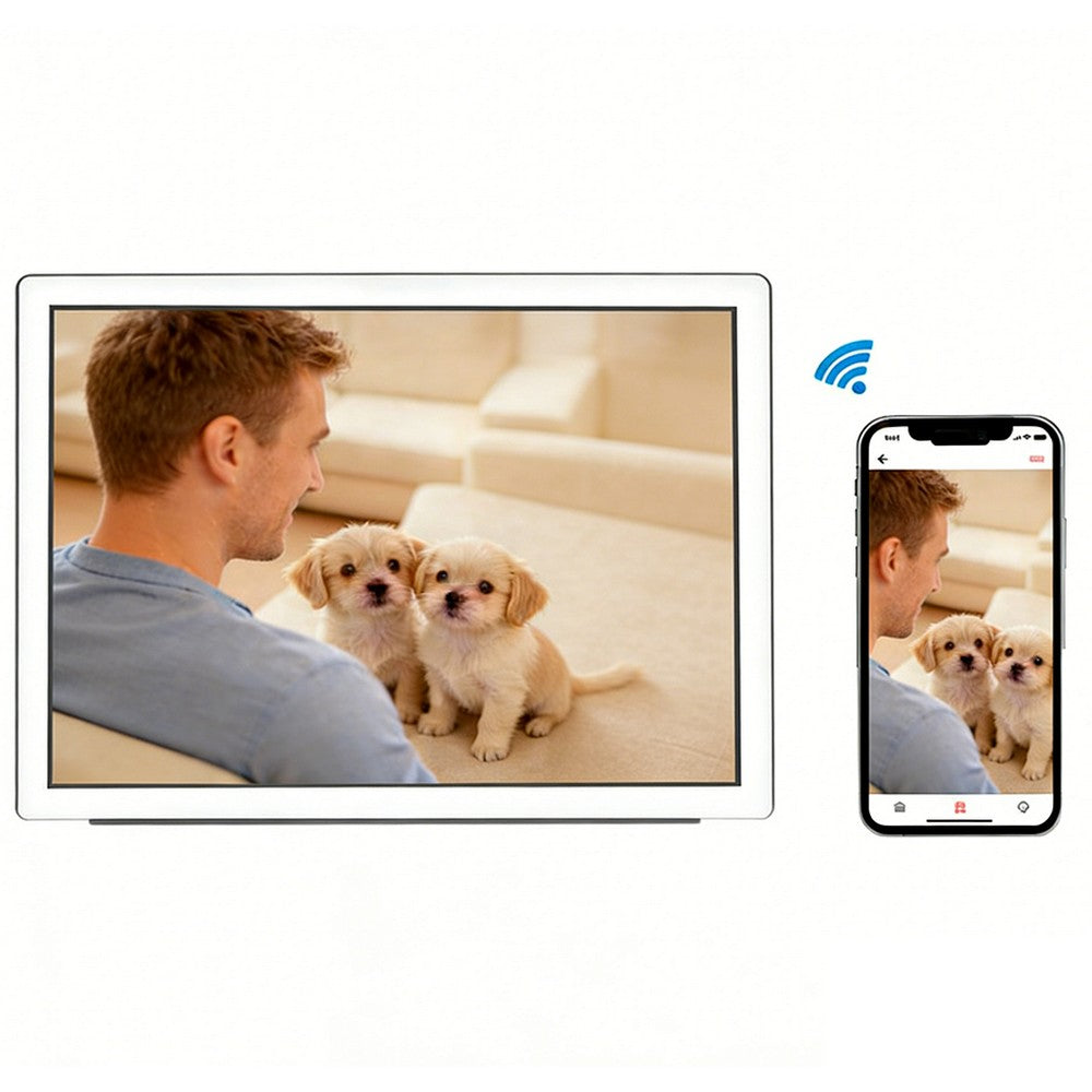 10in Digital Picture Frame with 32GB Memory IPS Touch Screen Digital Photo Frame