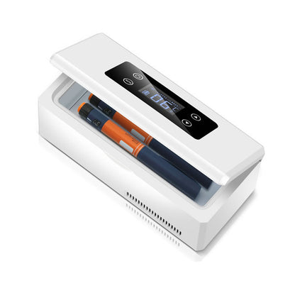 Insulin Cooler Travel Case Medicine Cooler Box with LCD Display
