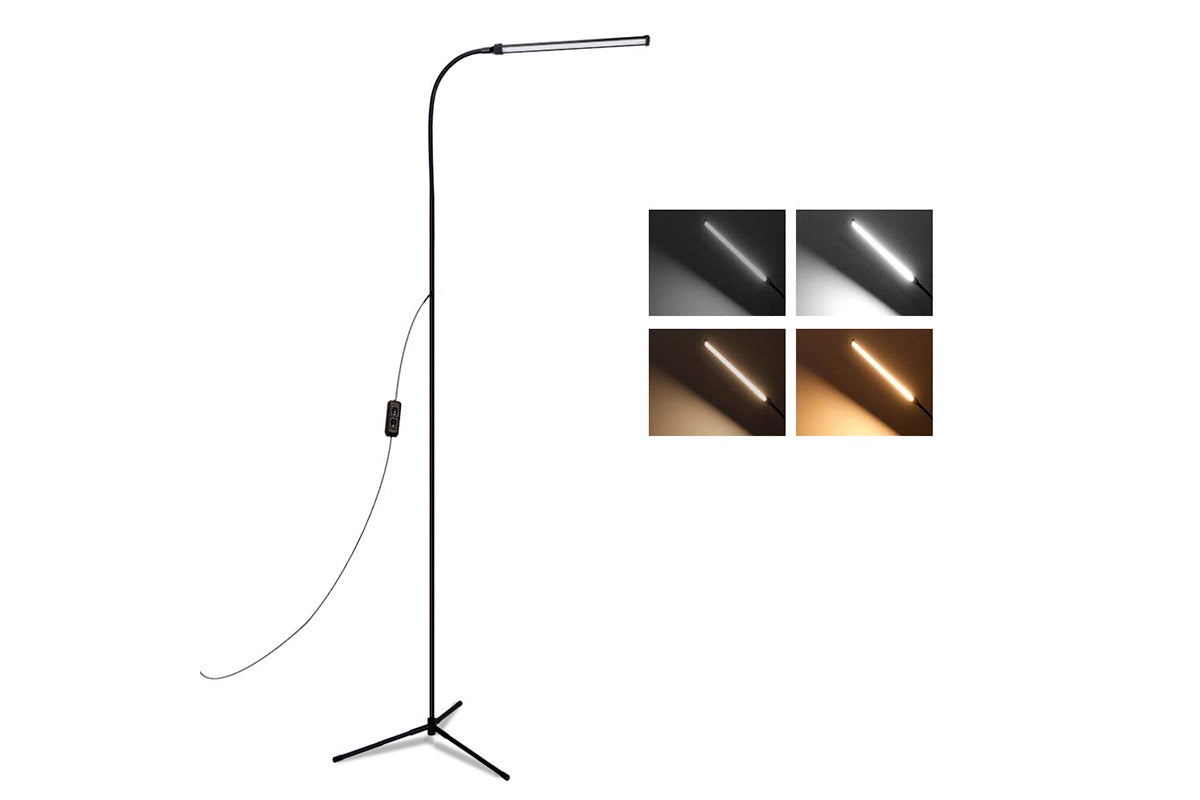 Modern LED Floor Lamp Standing Lamp Gooseneck Dimmable Modern Standing Light
