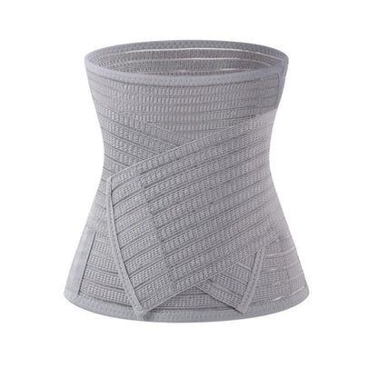 Bamboo Charcoal Fiber Belly Band - Grey