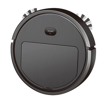 Automatic Smart Sweeping Robot Vacuum Cleaner Dry Wet Floor Mop-Black