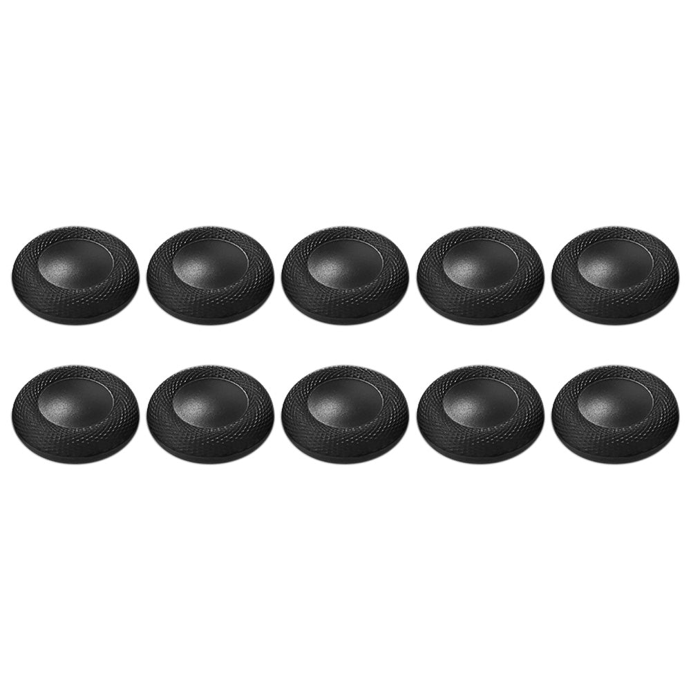 10Pcs Replacement Thumbstick Caps for PS5 PS4 Controller Joystick Covers Black