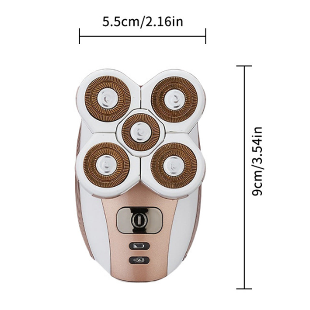 Electric Razor for Women Rechargeable Shaver Cordless Hair Remover Wet Dry Use