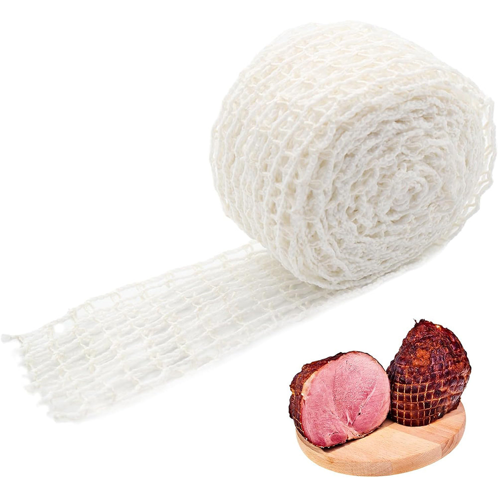Elastic Meat Netting Roll Food Nets For Roasting Smoking