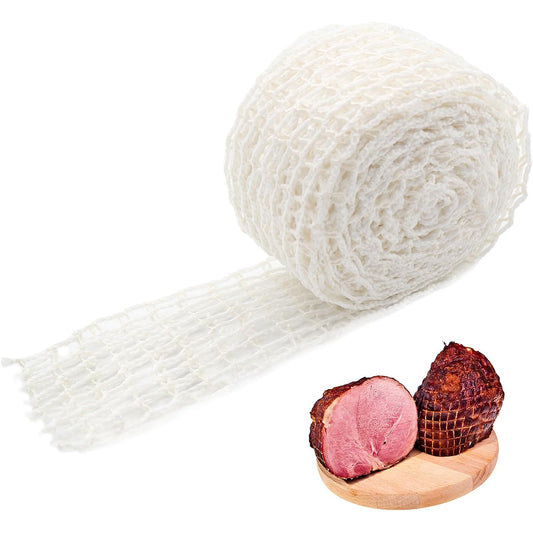 Elastic Meat Netting Roll Food Nets For Roasting Smoking