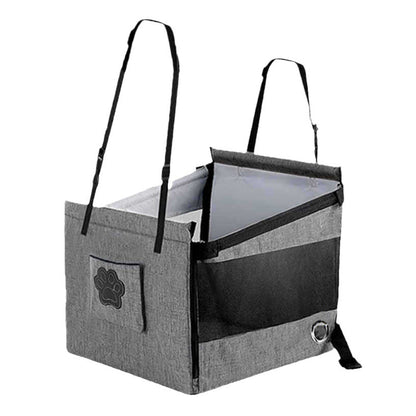 Foldable Water-resistant Dog Auto Seat Pad - Grey