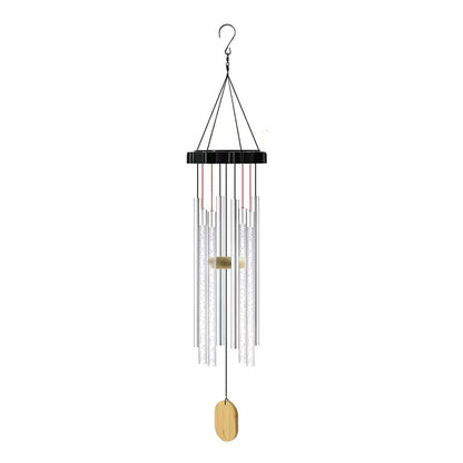Solar LED Wind Chimes Color Changing Light Bubble Tube Light Garden Patio Yard Home Decor