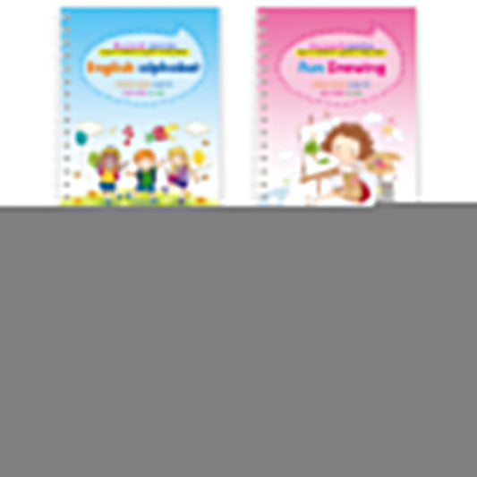 4Pcs Practice Copybooks English Handwriting Practice Workbooks