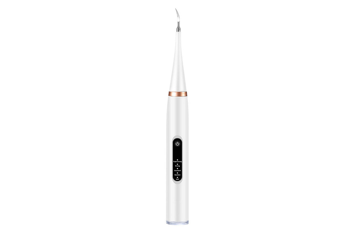 Pet Ultrasonic Tooth Cleaner Dog Plaque Tartar Stain Remover White