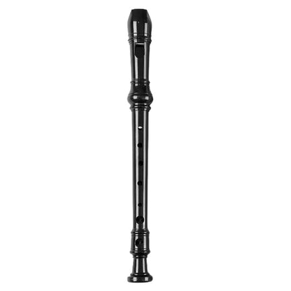 ABS 8-Hole Descant Soprano Recorder for Beginners -Black