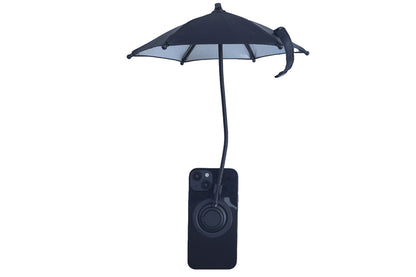 Adjustable Smartphone Umbrella Stand-Black