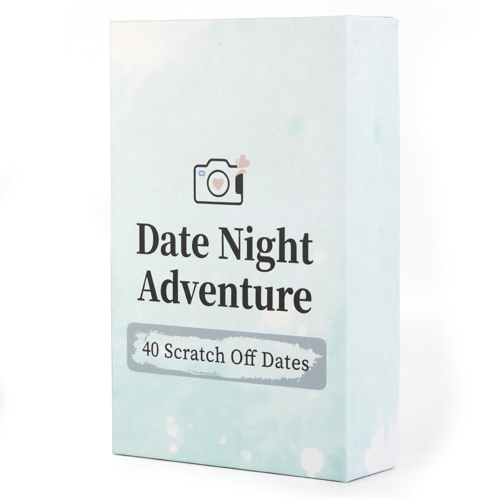 40 Ideas Card Games Date Night Adventure Scratch Off Card Board Game For Couples