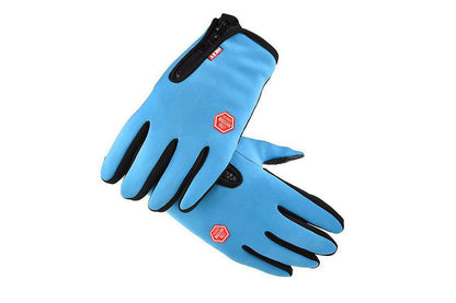 Winter Gloves Touch Screen Water Resistant Windproof Thermal for Cycling-Pink