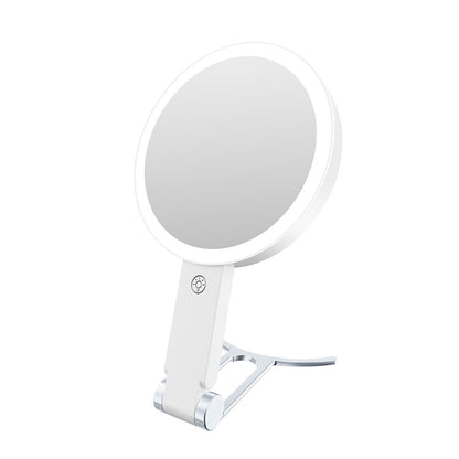 Double Sided Makeup Mirror with Adjustable LED Light 1X/30X Magnifying Vanity Mirror
