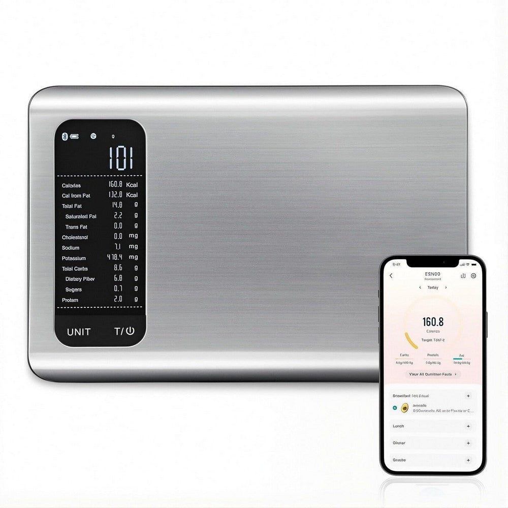 Kitchen Food Scale with Nutritional Calculator and 19 Neutrons Tracking