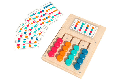 Color Matching Puzzle Toys Montessori Brain Teasers Board Game For boy and girls