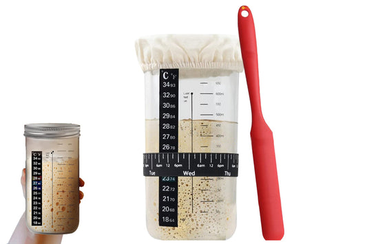 24OZ Sourdough Bread Proofing Jar Set Baking supplies For Beginners