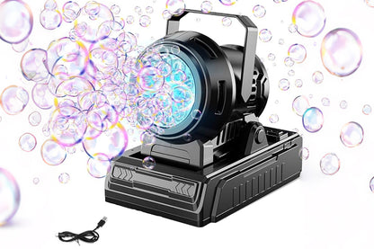 Electric Automatic Bubble Machine Bubble Blow Maker For Party Birthday Wedding