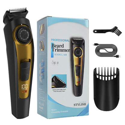 Electric Adjustable Beard Trimmer for Men ââ‚?Precision Grooming Tool