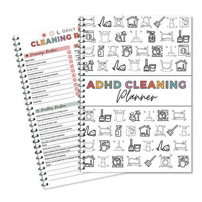 DIY Cleaning Schedule and Checklist Organizer Daily Weekly Monthly Household Cleaning Planner for Home