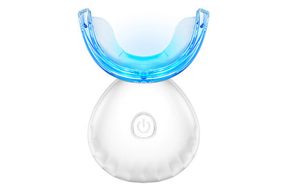 Portable Teeth Whitening Kit with Blue Light Technology-White