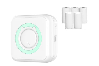 Portable Bluetooth Wireless Mini Printer Heat-Sensitive Print Maker-Green