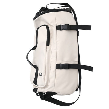 3-in-1 Sports Duffle Bag Travel Backpack Weekender Overnight Bag White