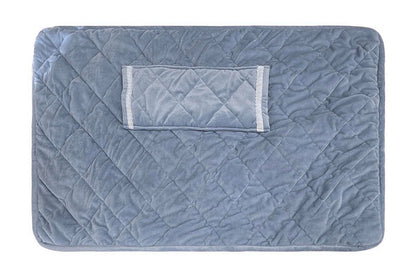 USB Heating Pad Portable 5V Heated Travel Blanket Pads For Car Airplane-Grey