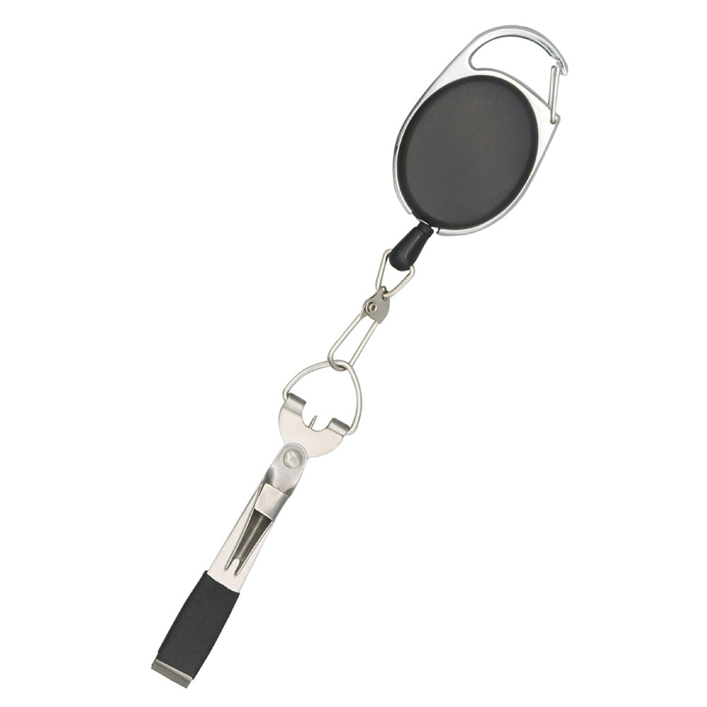 Fishing Knot Tying Tool Fast Line Clippers Tie Tippet Cutter Nipper-Silver