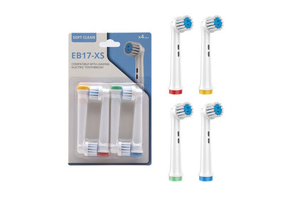 4pcs Electric Toothbrush Heads Replacement Heads Compatible with Oral and Oralby B-Style 4