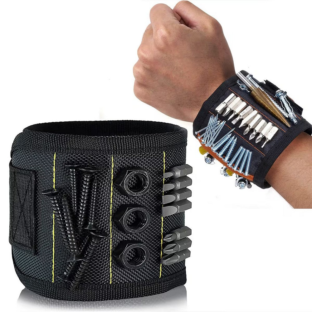 Magnetic Wristband Gifts for Men Dad Husband Tool Belt for Holding Screws Nails