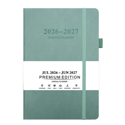 2026â€?027 Monthly Planner Calendar Blue