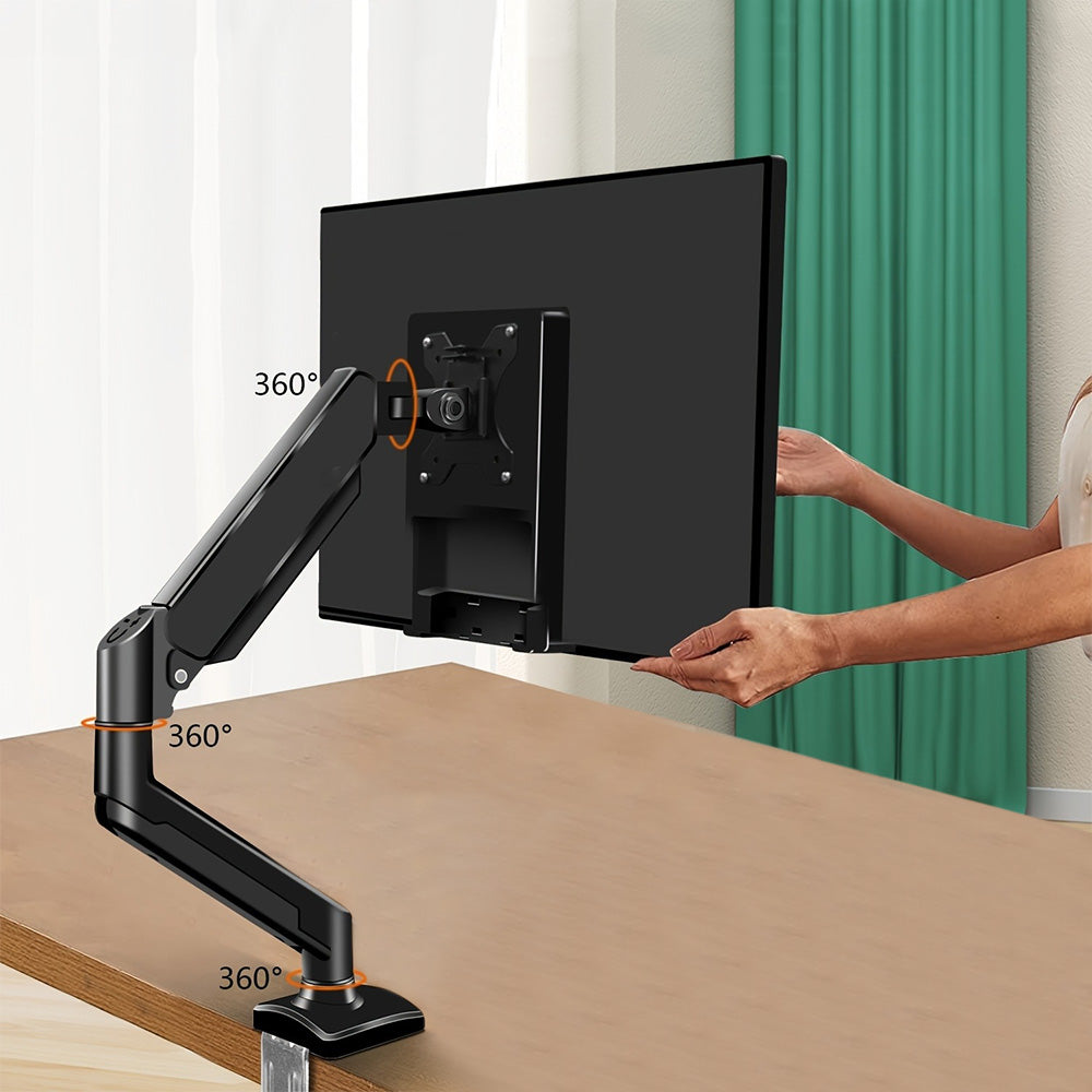 Single Monitor Mount Adjustable Monitor Arm for 13-32 inch Screens