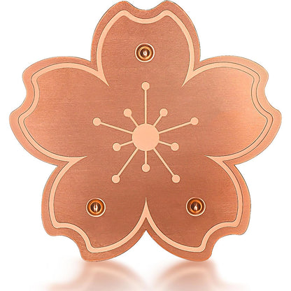Copper Bird Bath Cleaning Disc -Flower Shape
