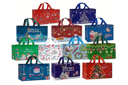 12 Piece Christmas Gift Bags