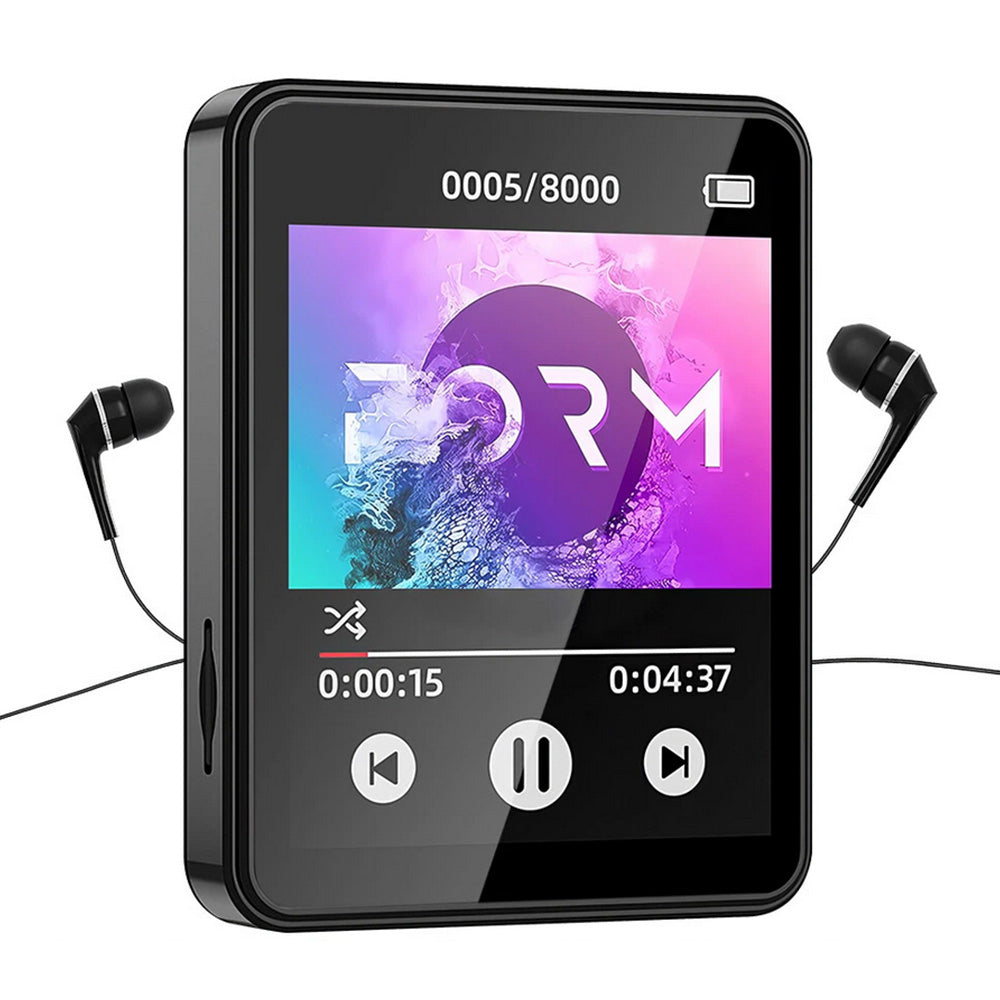 MP4 Player with Bluetooth 2.4-Inch Screen Built-in Speaker and FM Radio