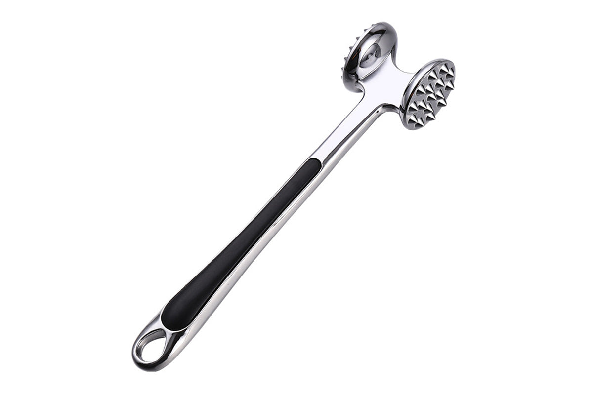 Meat Tenderizer Mallet Dual Sided Meat Hammer Chicken Pounder for Steak and Beef-With?Hanging?Hole