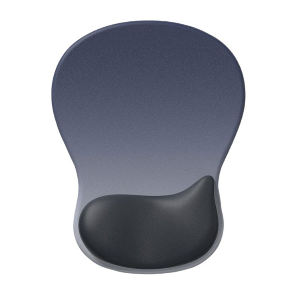 Gel Wrist Rest Mouse Pad Non-Slip Ergonomic Mouse Mat for Computer and Laptop Blue