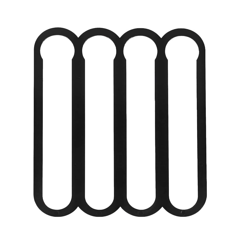 Magnetic Wall Mounted Coffee Pod Rack for Nespresso Vertuo Capsules Capsule Holder Black