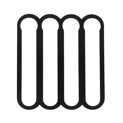 Magnetic Wall Mounted Coffee Pod Rack for Nespresso Vertuo Capsules Capsule Holder Black