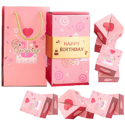 Surprise Gift Box Pop Up Boxes Folding Bouncing Creativity Folding Bouncing Jump Box Birthday Style 1