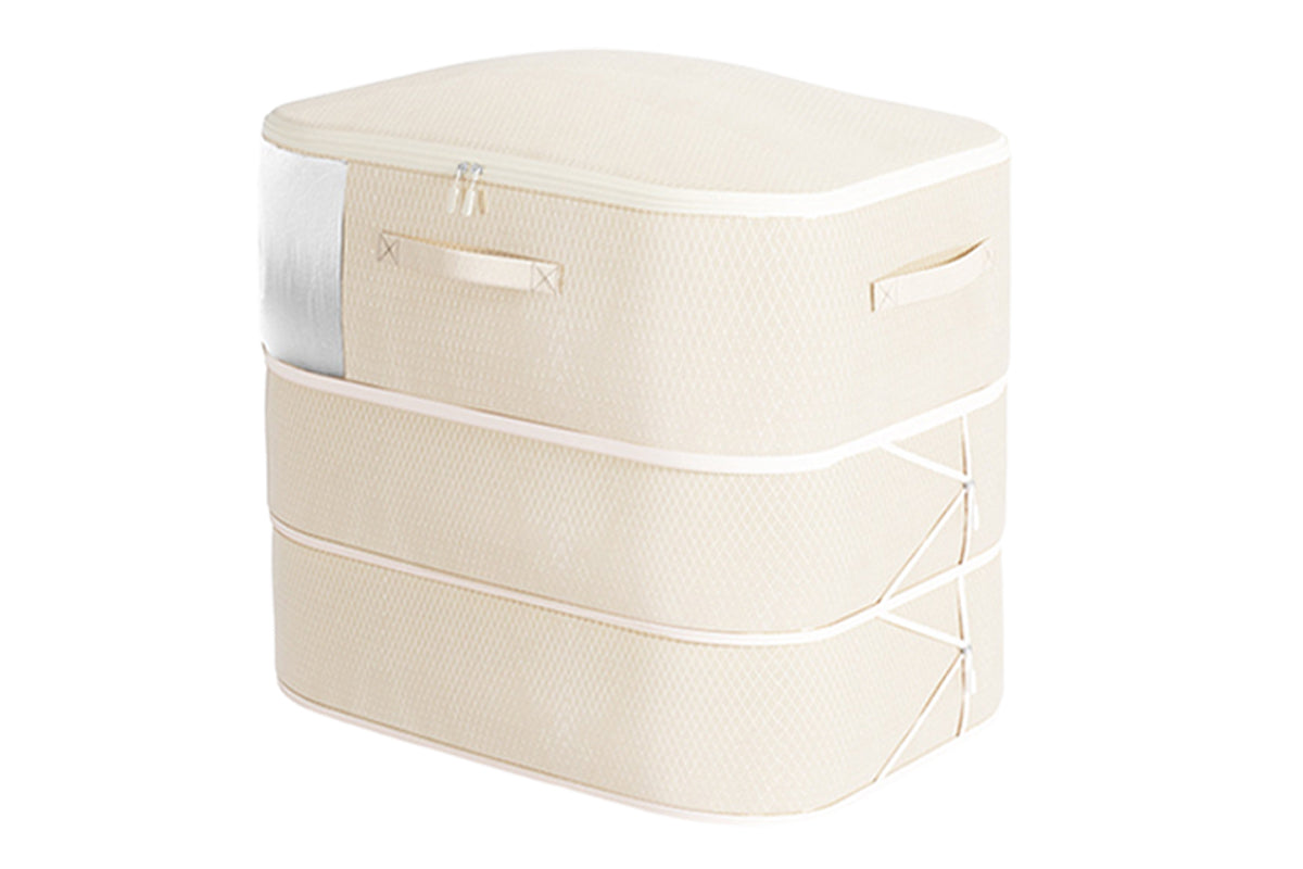 Comforter Storage Bag 3-Layer Blanket Storage Bags Compression Organizer