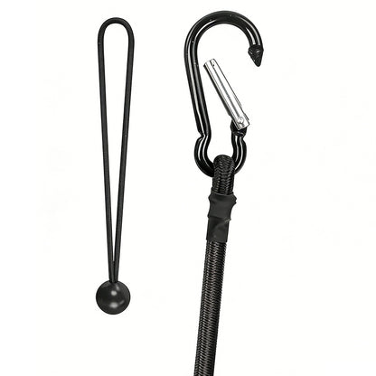 8 Pcs Bungee Cords with Carabiner