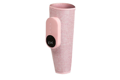 Leg Massager Muscles Relax Heated Air Compression Foot Massage for Calf Blood Circulation-Pink