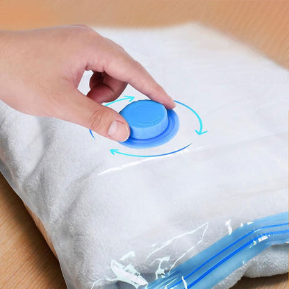 20Pcs Set Vacuum Compression Bags Space Saving Sealer Clothing Storage Bags with Airtight Valve and Hand Pump