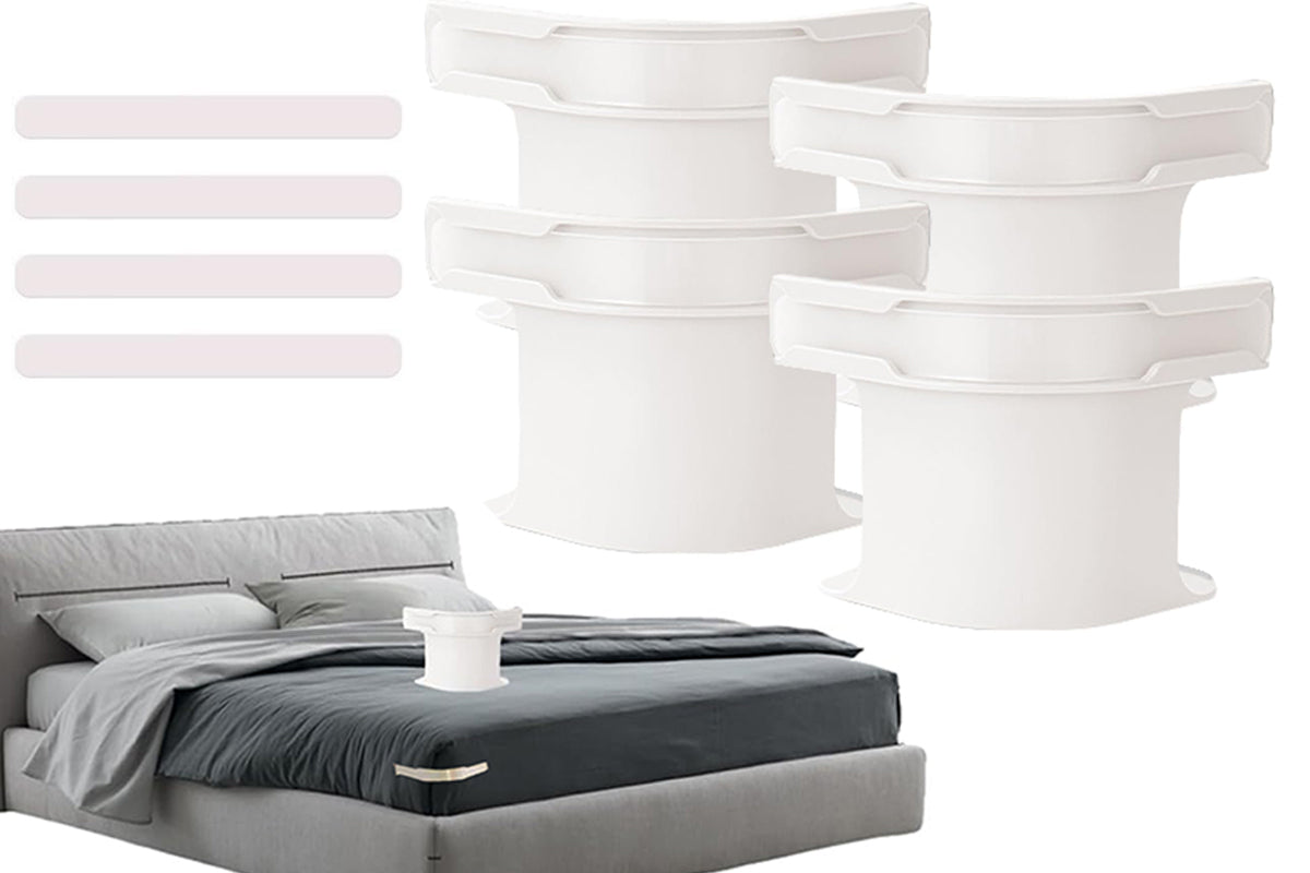 4Pcs Bed Sheet Holder with Lock Strips Secure Bed Sheets Firmly Fits All Sizes