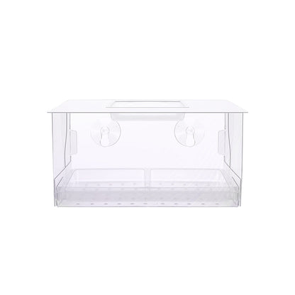 Acrylic Bird Feeder Sunction Cup Mounted Outside Bird Water Food Feeder