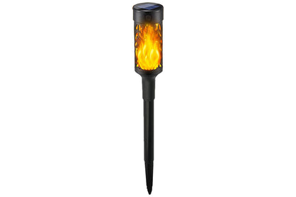 Solar LED Tiki Torch With Flickering Flame Solar Outdoor Light