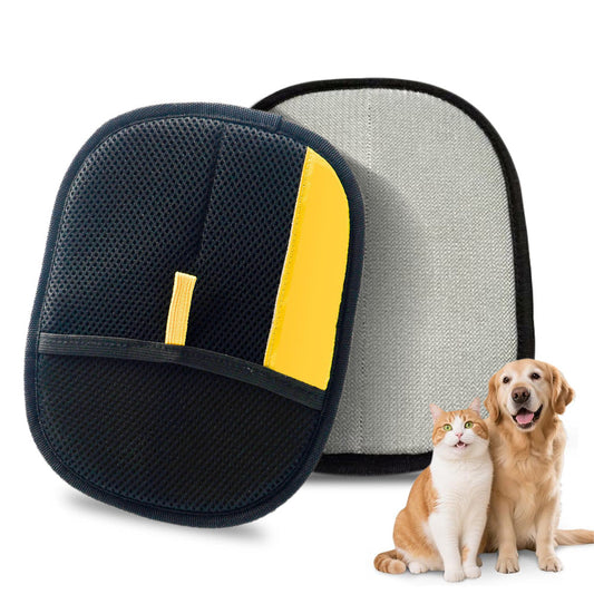 2PCS Pet Hair Removal Gloves Static Hair Remover for Clothes Sofa Carpet & Car Seats