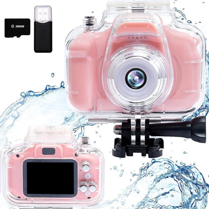 Underwater Camera for Kids â€?Waterproof Pool Toy Camera Ages 8-12 Pink